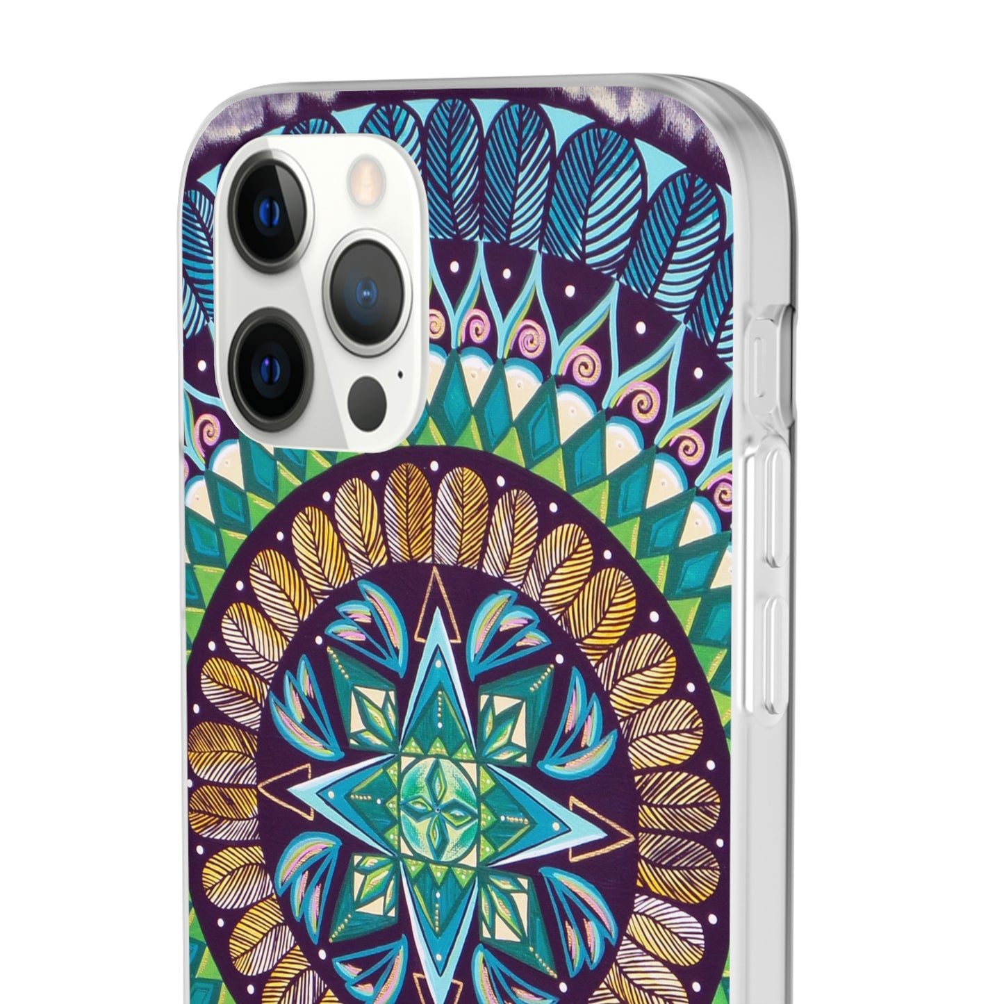 "AquilazurA Kryst'dala" Art Phone Armor (slim-fit) - Blue Flame Array Phone Case