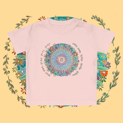 "Mandalavida" Organic Baby Tee