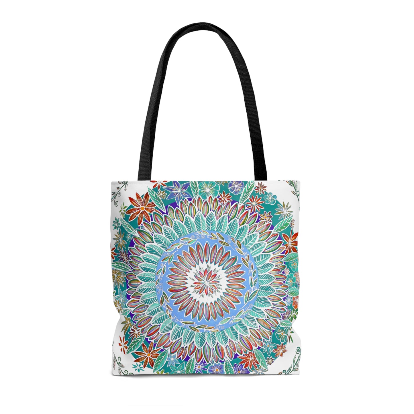 "Mandalavida Blanka" Tote Bag (All-Over-Print)