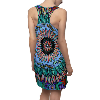 "Mandalavida" Ladies Racerback Dress