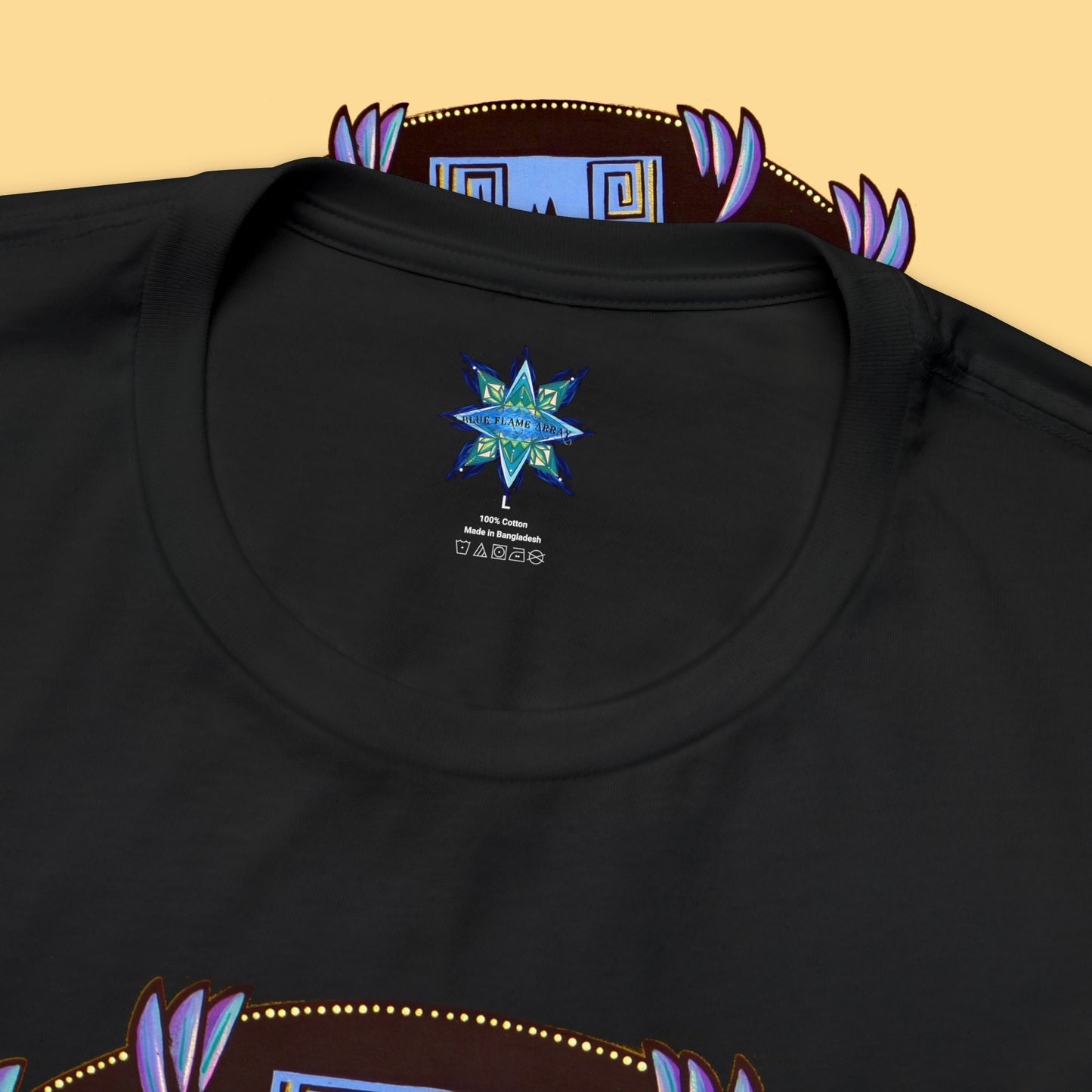 "Plumachakana" Lords & Ladies Tee - Blue Flame Array T-Shirt