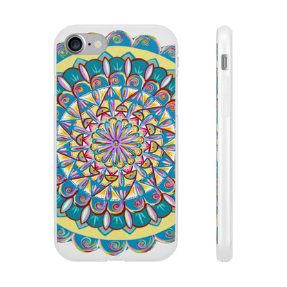 "Almandalayana" Art Phone Armor (slim-fit) - Blue Flame Array iPhone 7 with gift packaging Phone Case