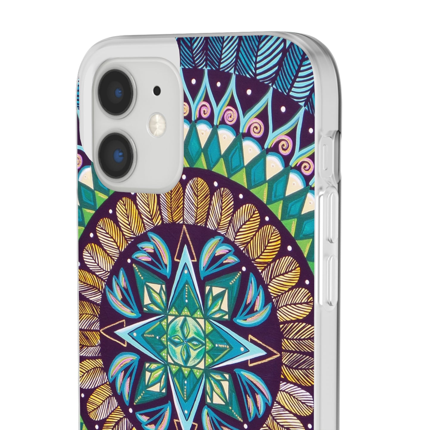 "AquilazurA Kryst'dala" Art Phone Armor (slim-fit) - Blue Flame Array Phone Case