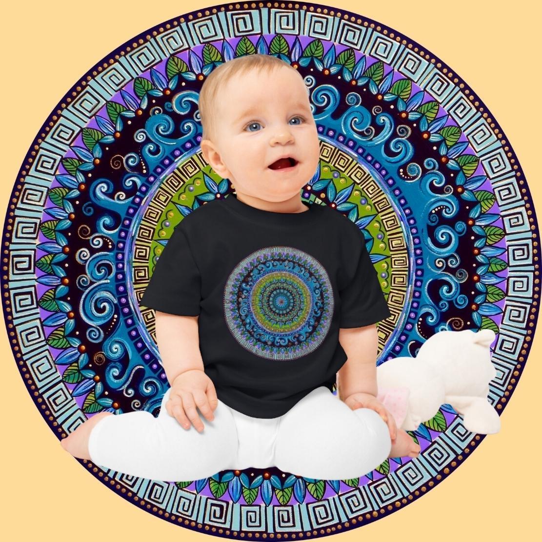 "Mandaquala" Organic Baby Tee