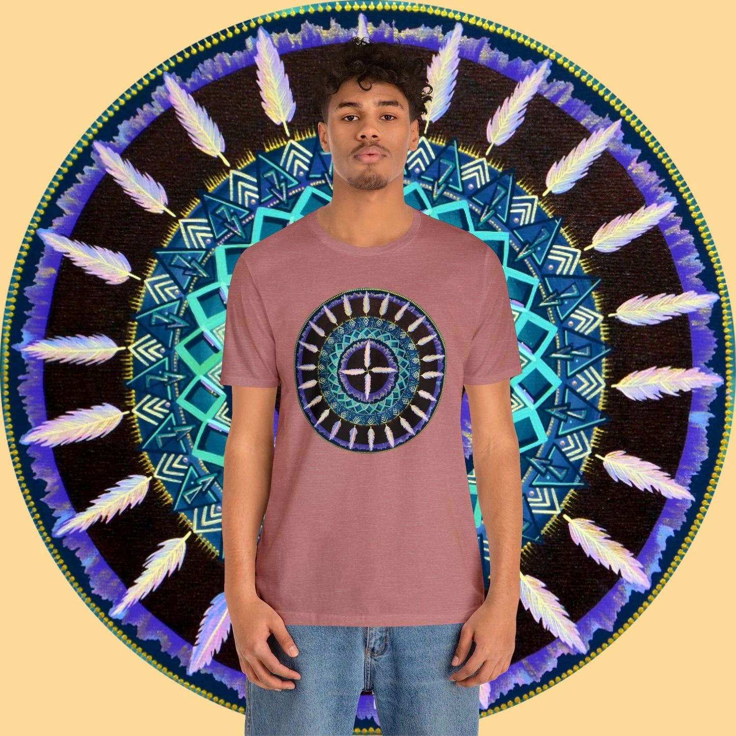 "Cuatro Vientos" Lords & Ladies Tee - Blue Flame Array T-Shirt