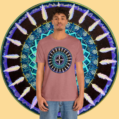 "Cuatro Vientos" Lords & Ladies Tee - Blue Flame Array T-Shirt