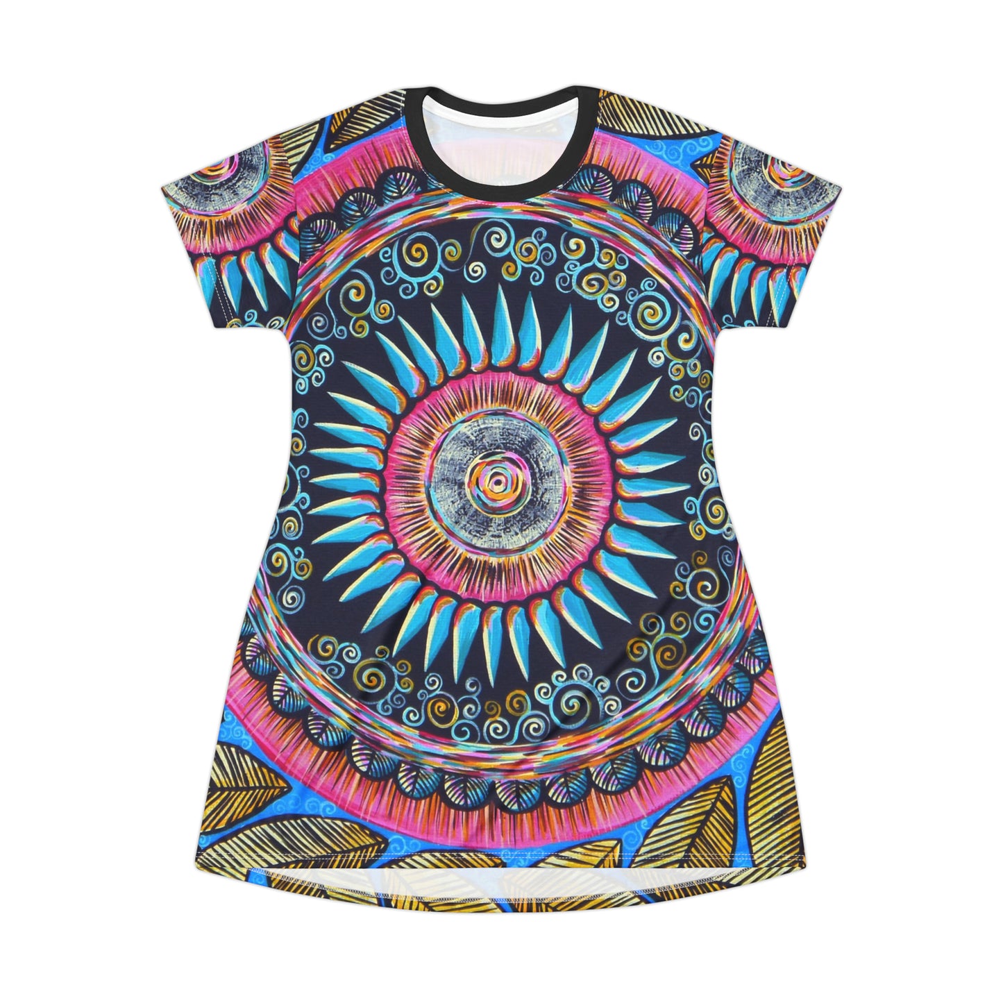 "Mandalamirananda" Ladies T-Shirt Dress