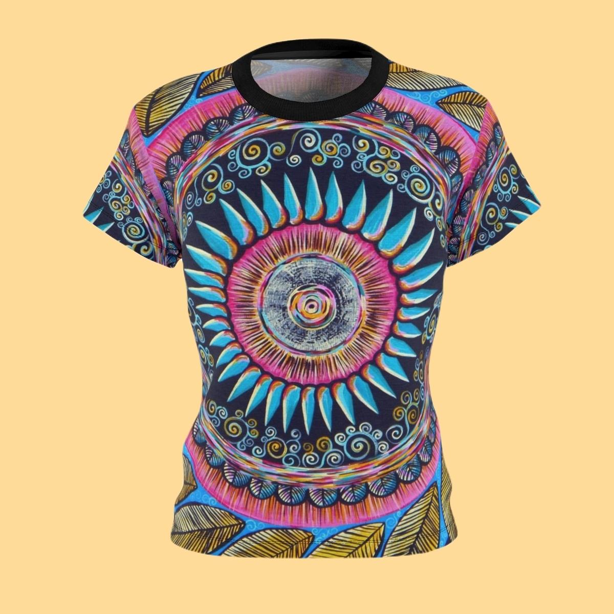 "Mandalamirananda" Ladies T-Shirt