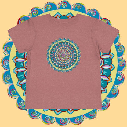 "Almandalayana" Toddler Tee - Blue Flame Array Kids clothes