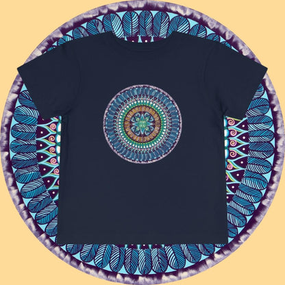 "AquilazurA Kryst'dala" Toddler Tee - Blue Flame Array Kids clothes