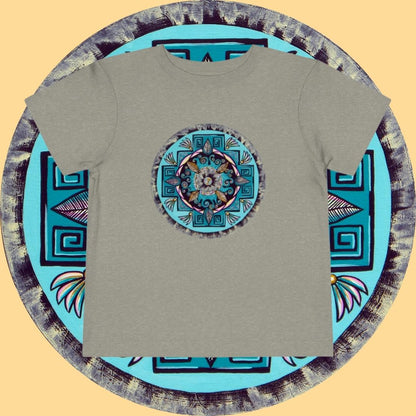 "Hojachakana" Toddler Tee - Blue Flame Array Kids clothes