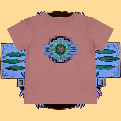 "Plumachakana" Toddler Tee - Blue Flame Array Kids clothes