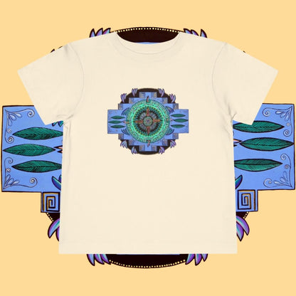 "Plumachakana" Toddler Tee - Blue Flame Array Kids clothes