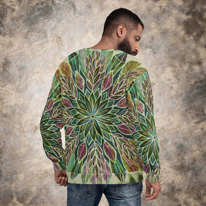 "Krystalhoja Verde" Lords Sweatshirt - Blue Flame Array