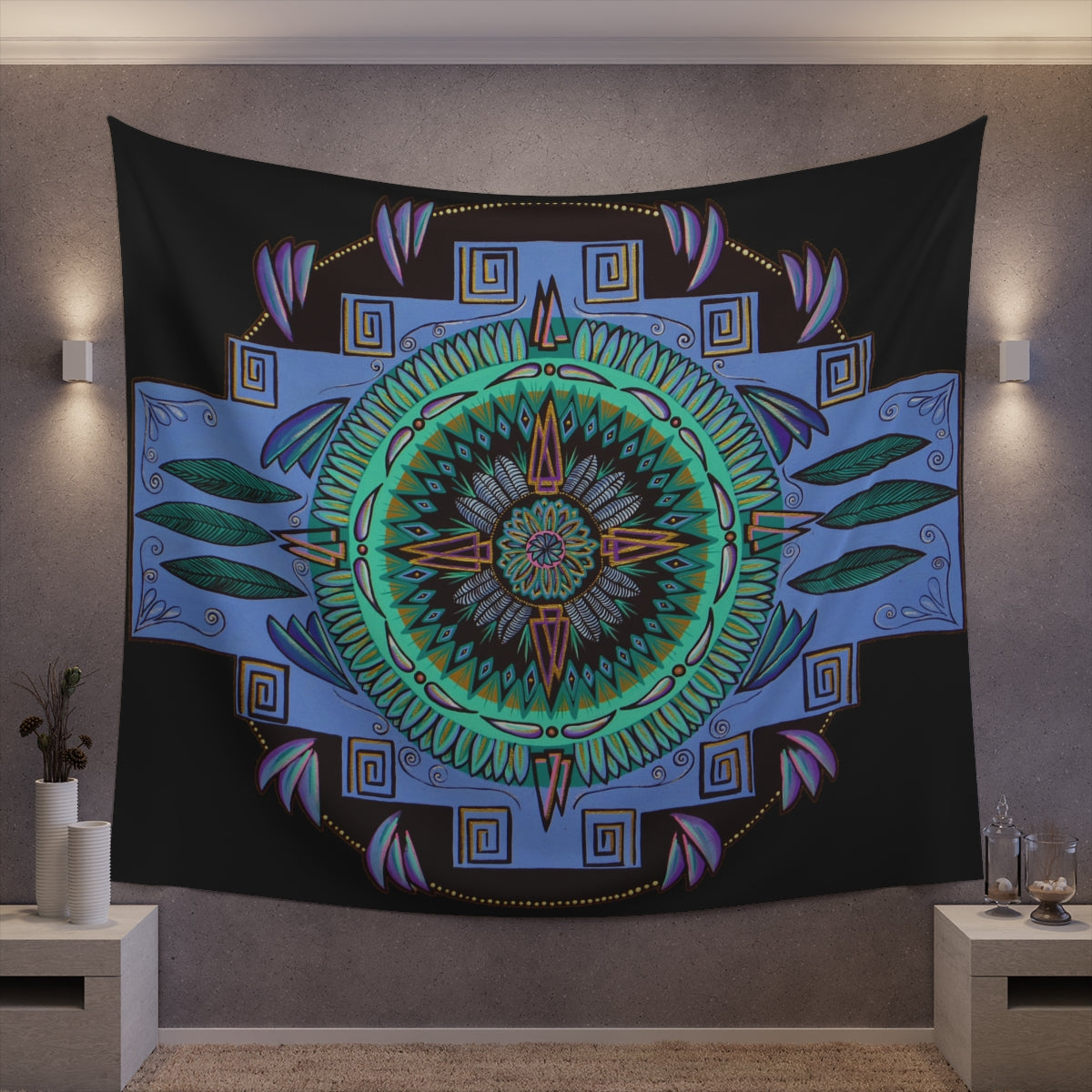 "Plumachakana" Wall Tapestry