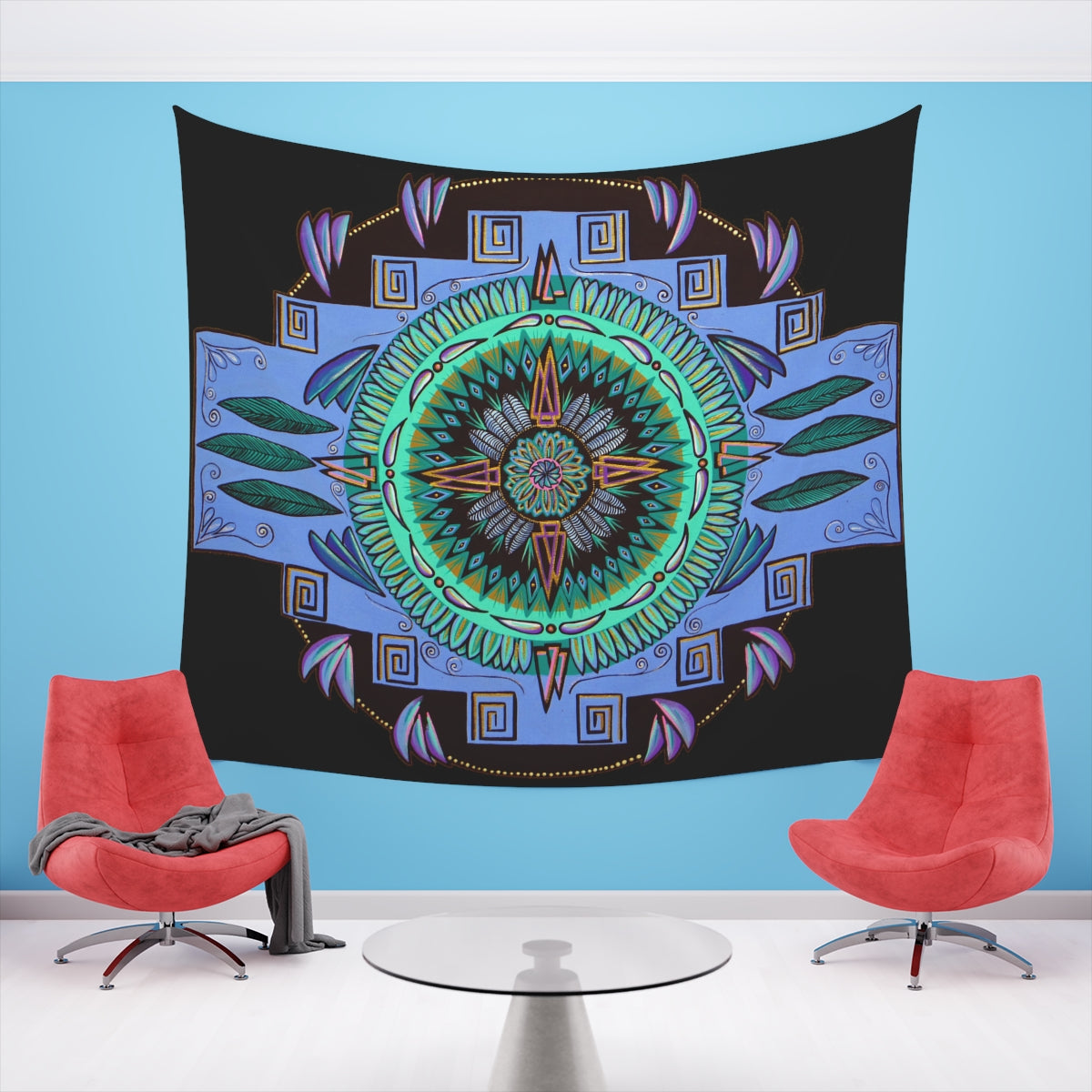 "Plumachakana" Wall Tapestry