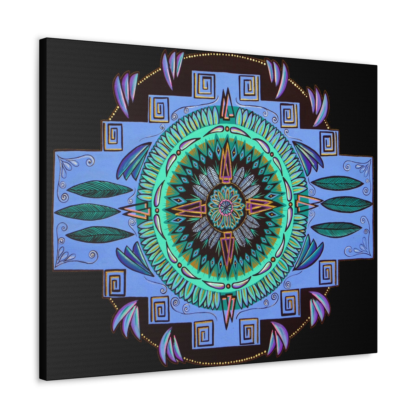 "Plumachakana" Canvas Gallery Wraps