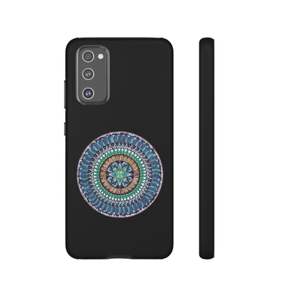 "AquilazurA Kryst'dala" Art Phone Armor - Blue Flame Array Samsung Galaxy S20 FE / Matte Phone Case