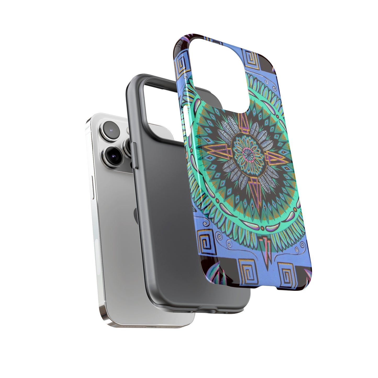 "Plumachakana" Art Phone Armor