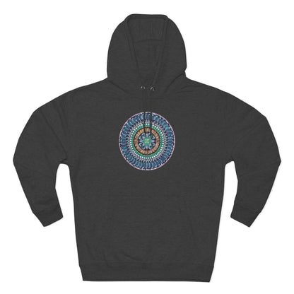 "AquilazurA Kryst'dala" Lords & Ladies Pullover Hoodie - Blue Flame Array Hoodie