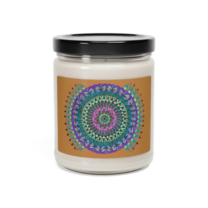 "Mandaladiosa" Scented Soy Candle