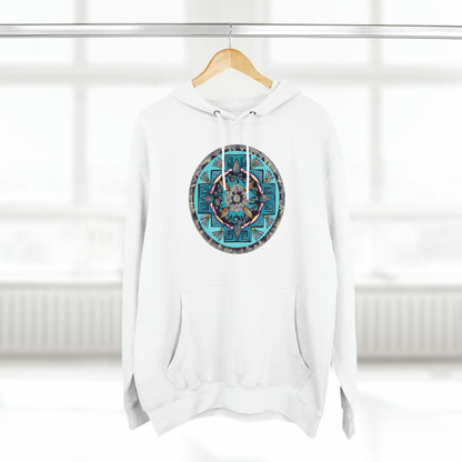 "Hojachakana" Lords & Ladies Pullover Hoodie - Blue Flame Array Hoodie