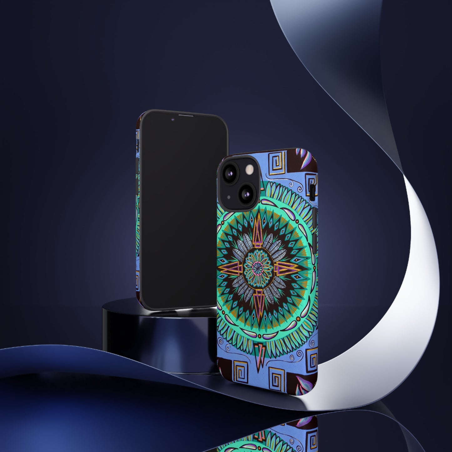 "Plumachakana" Art Phone Armor