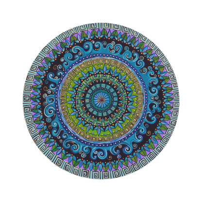 "Mandaquala" Mandala Rug