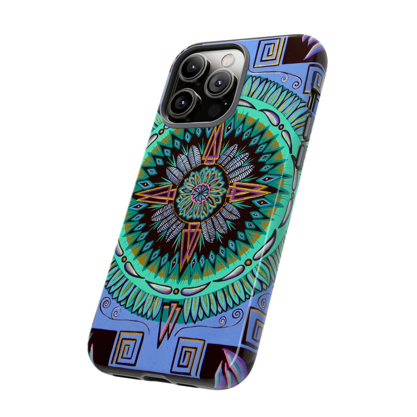 "Plumachakana" Art Phone Armor