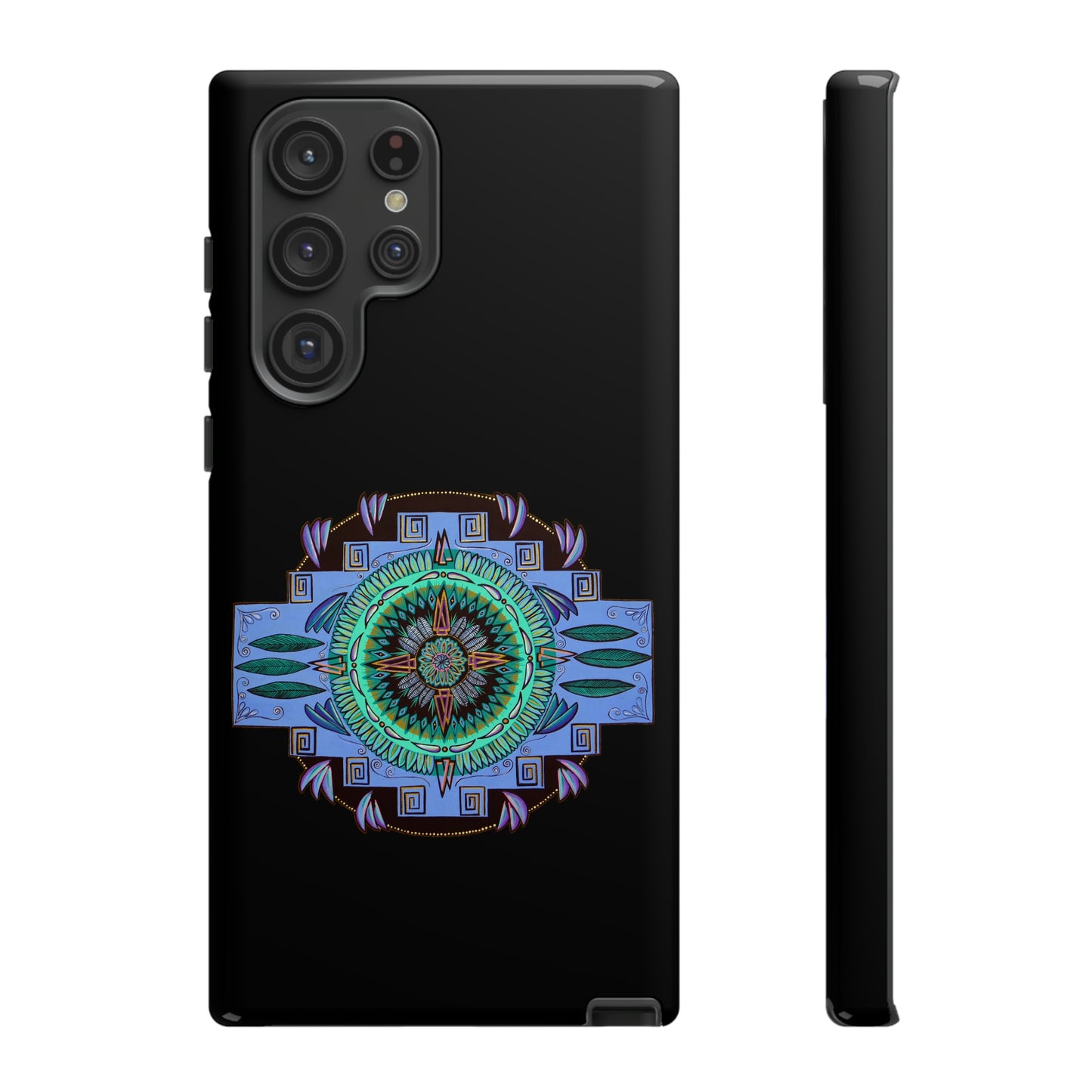 "Plumachakana" Art Phone Armor