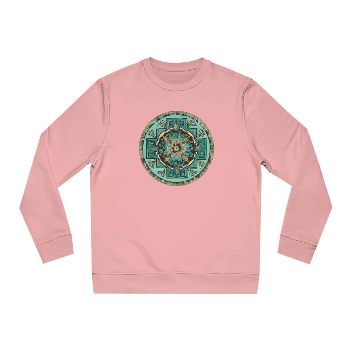 "Hojachakana" Lords & Ladies Organic Sweatshirt - Blue Flame Array Sweatshirt