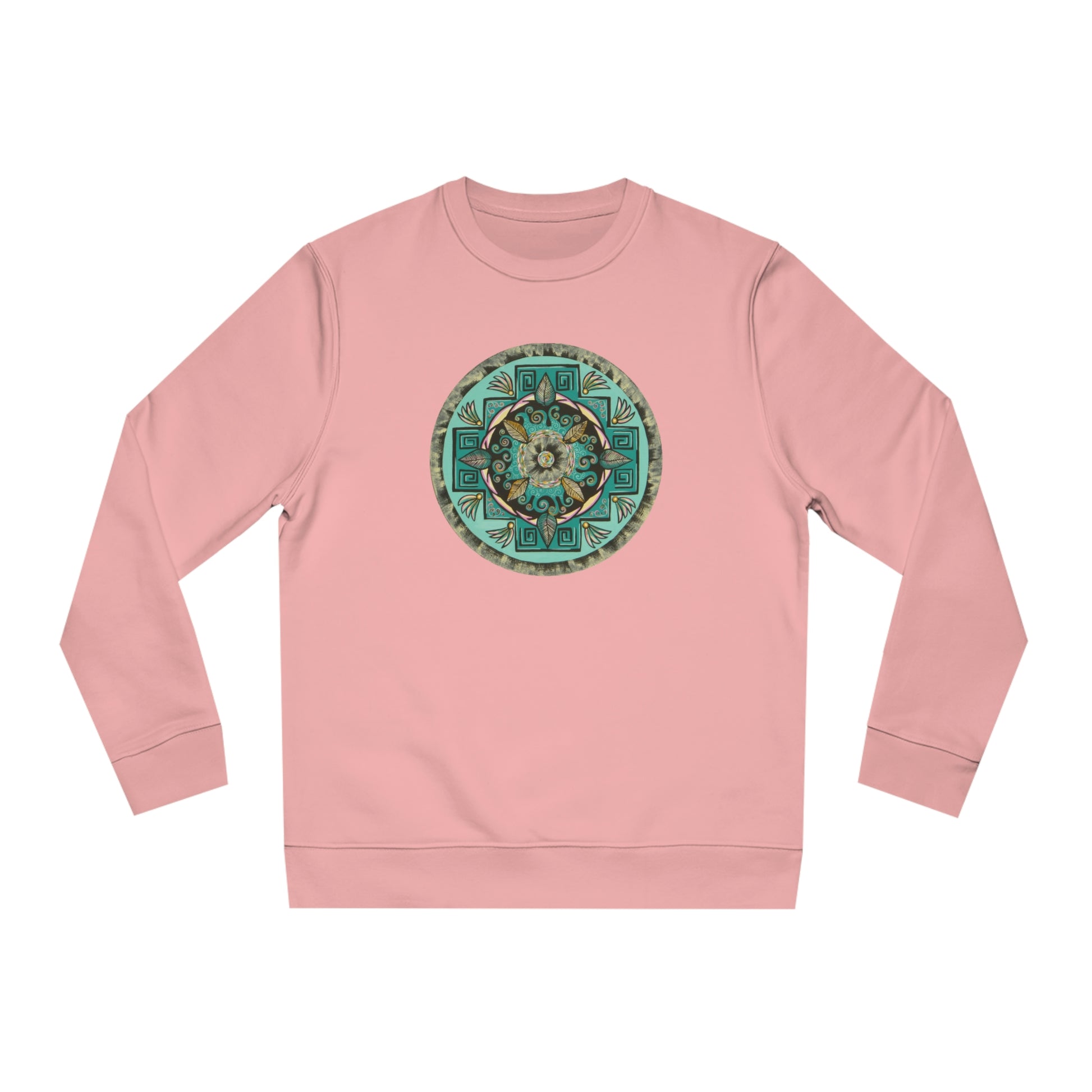 "Hojachakana" Lords & Ladies Organic Sweatshirt - Blue Flame Array Sweatshirt