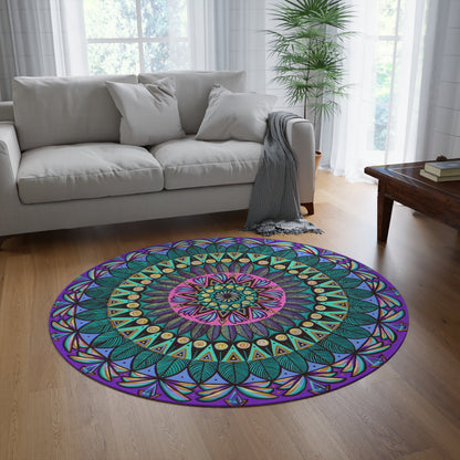 "Mandaladiosa" Mandala Rug