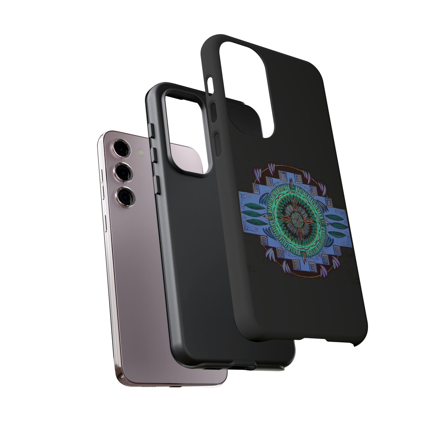 "Plumachakana" Art Phone Armor