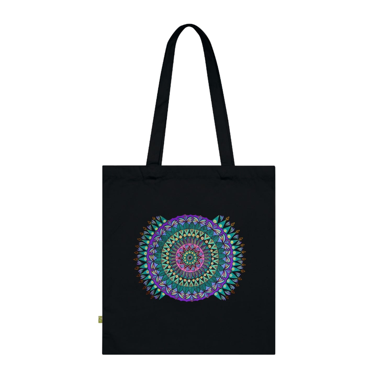 "Mandaladiosa" Organic Cotton Tote Bag