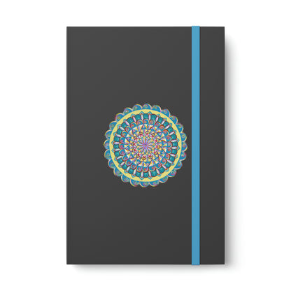 "Almandalayana" Hardcover Journal - Blue Flame Array Paper products