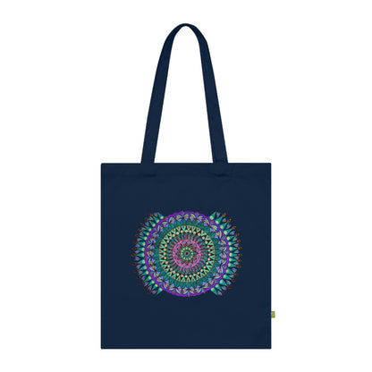 "Mandaladiosa" Organic Cotton Tote Bag