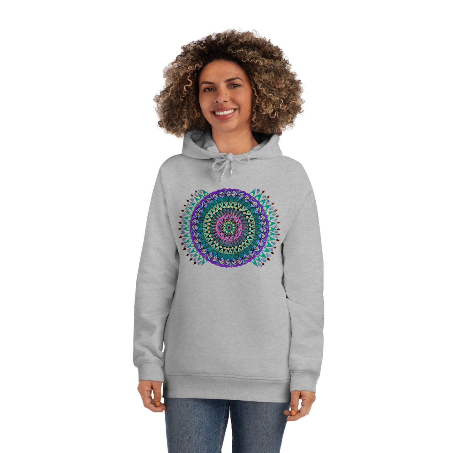 "Mandaladiosa" Lords & Ladies Organic Sider Hoodie