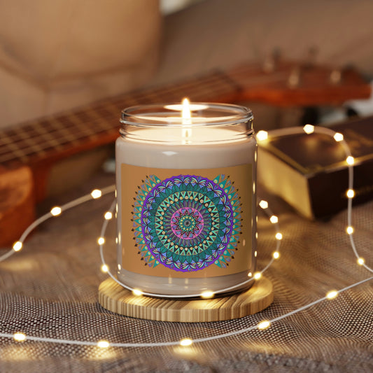 "Mandaladiosa" Scented Soy Candle