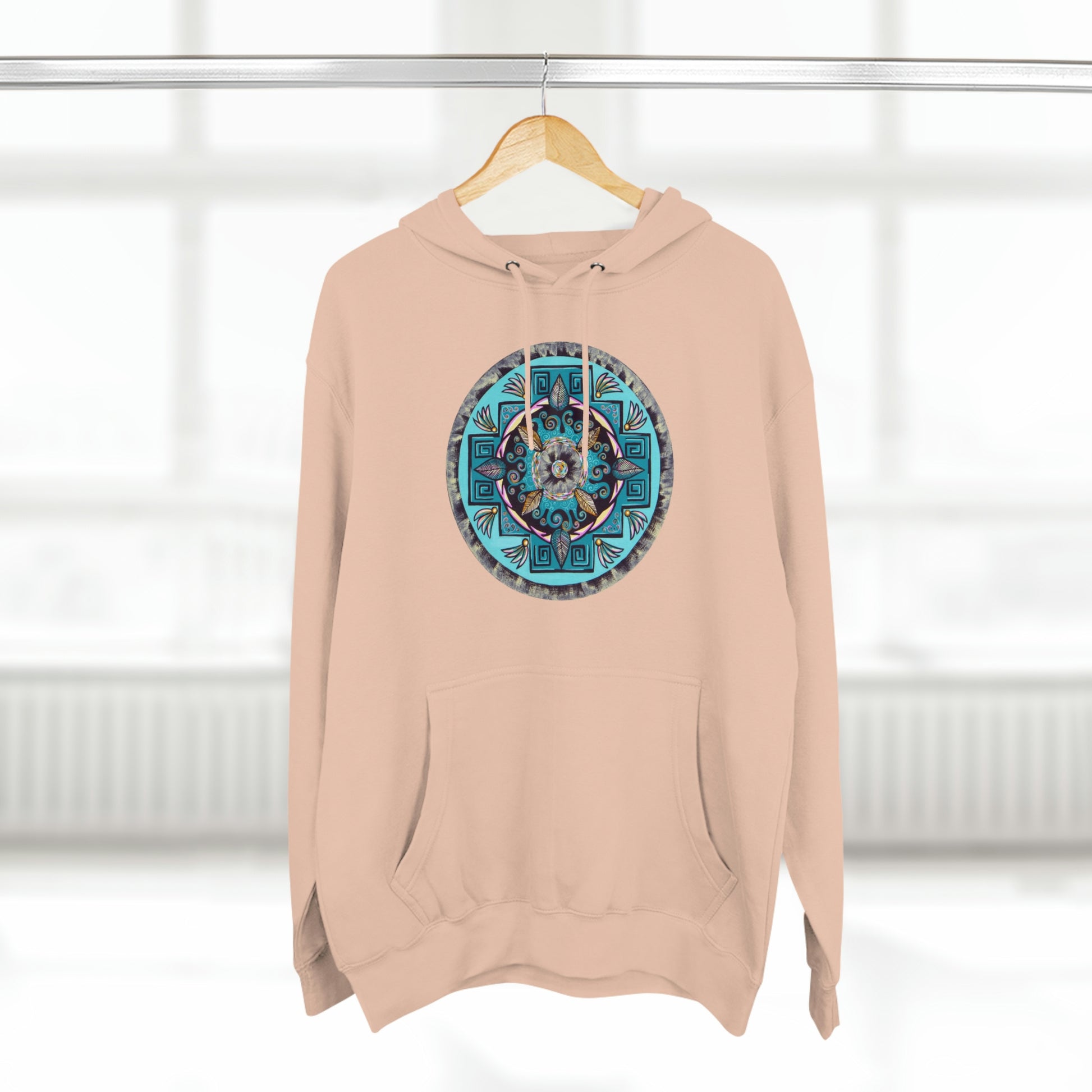 "Hojachakana" Lords & Ladies Pullover Hoodie - Blue Flame Array Hoodie