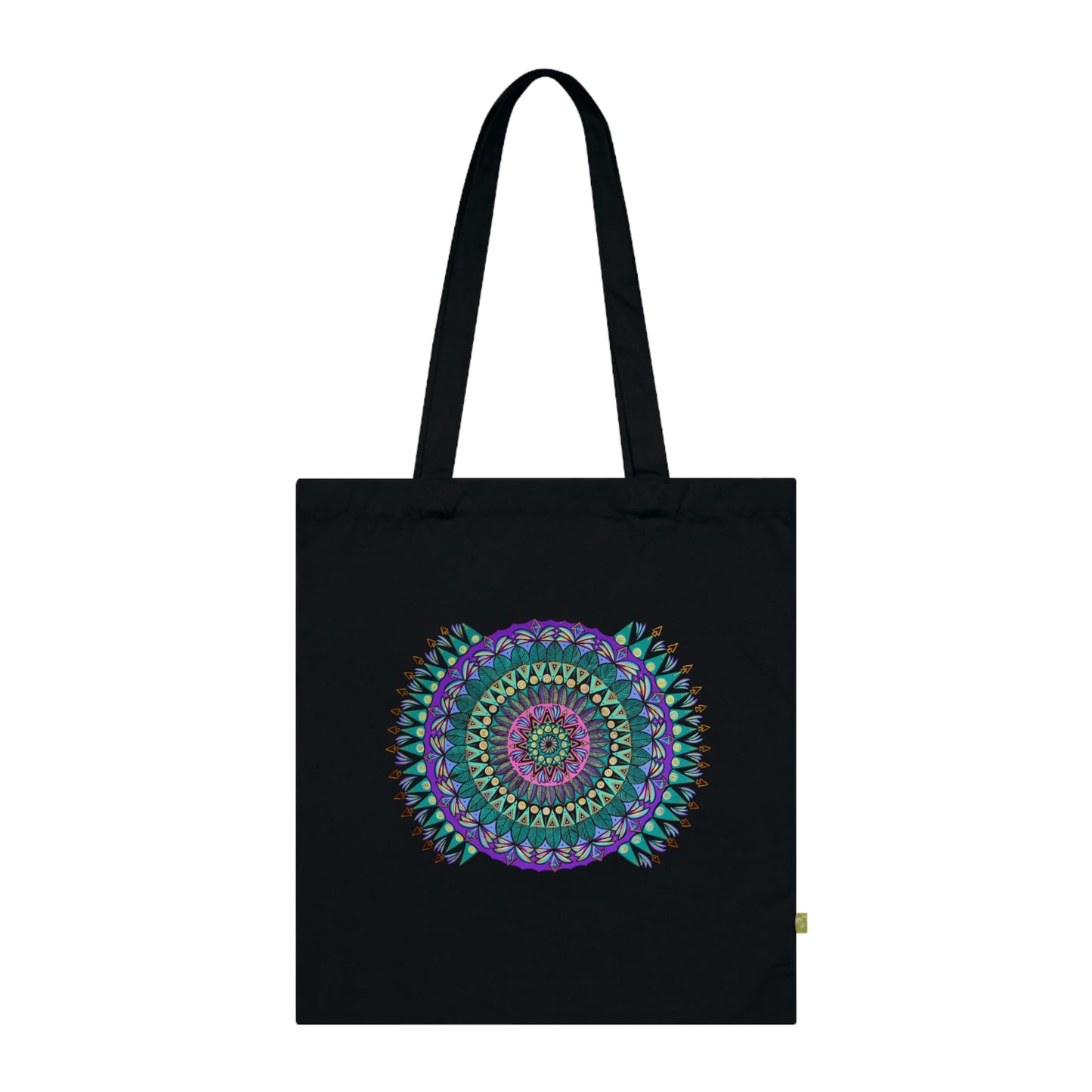 "Mandaladiosa" Organic Cotton Tote Bag