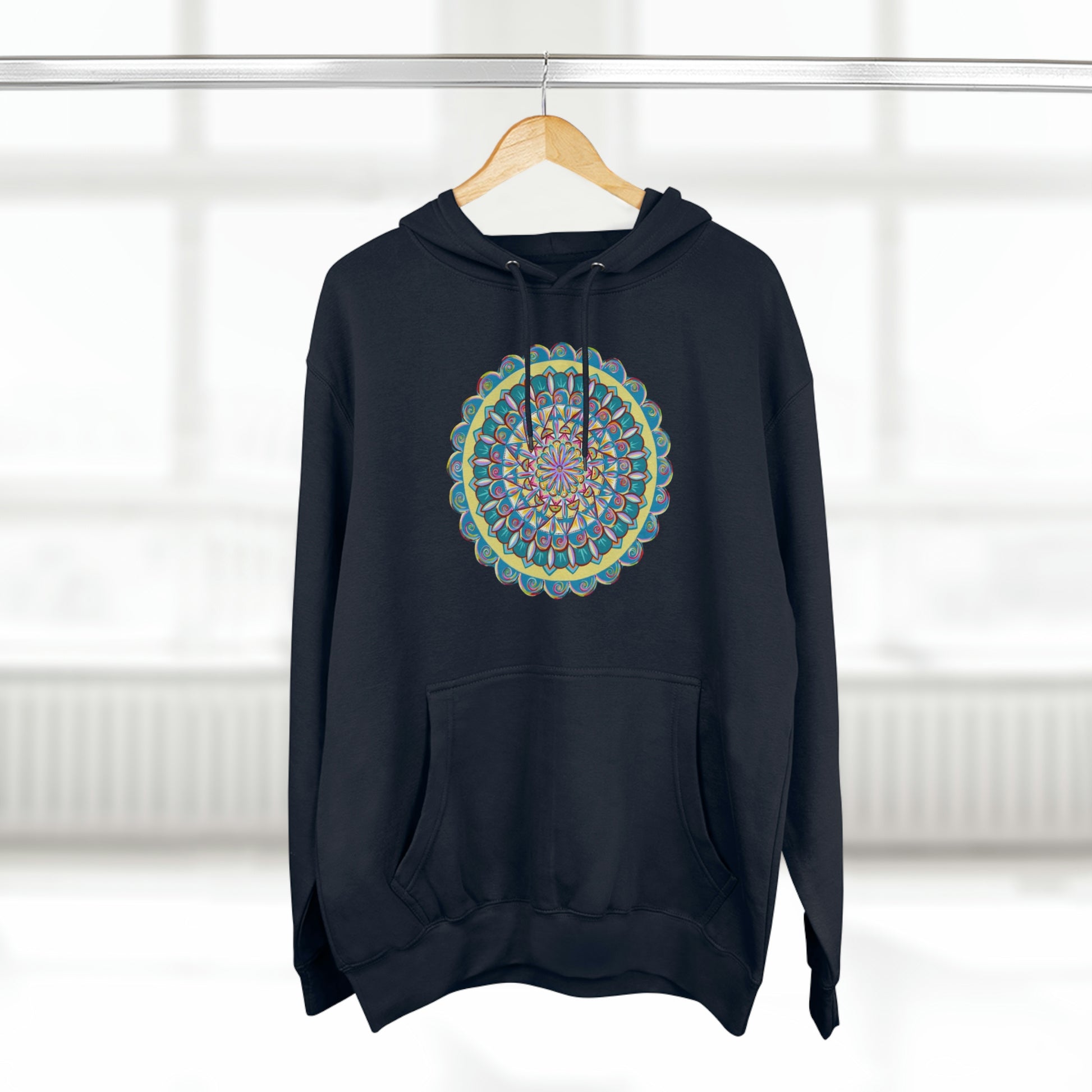 "Almandalayana" Lords & Ladies Pullover Hoodie - Blue Flame Array Hoodie