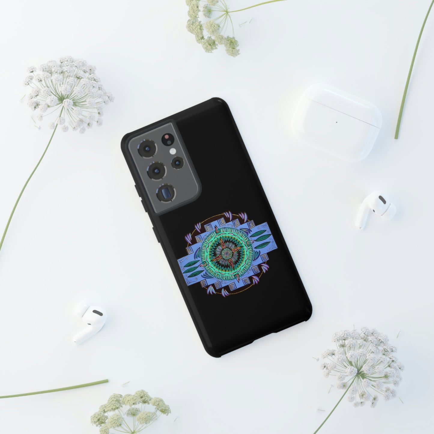 "Plumachakana" Art Phone Armor