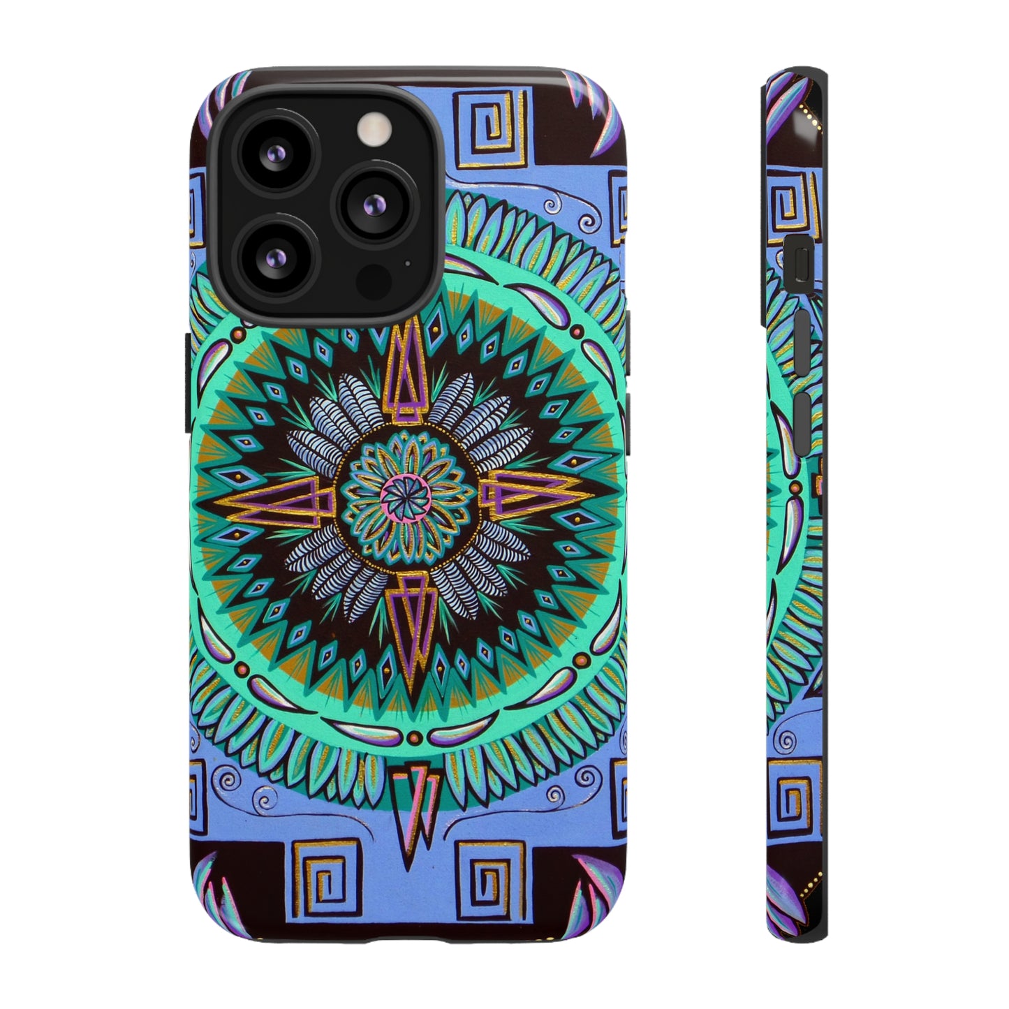 "Plumachakana" Art Phone Armor