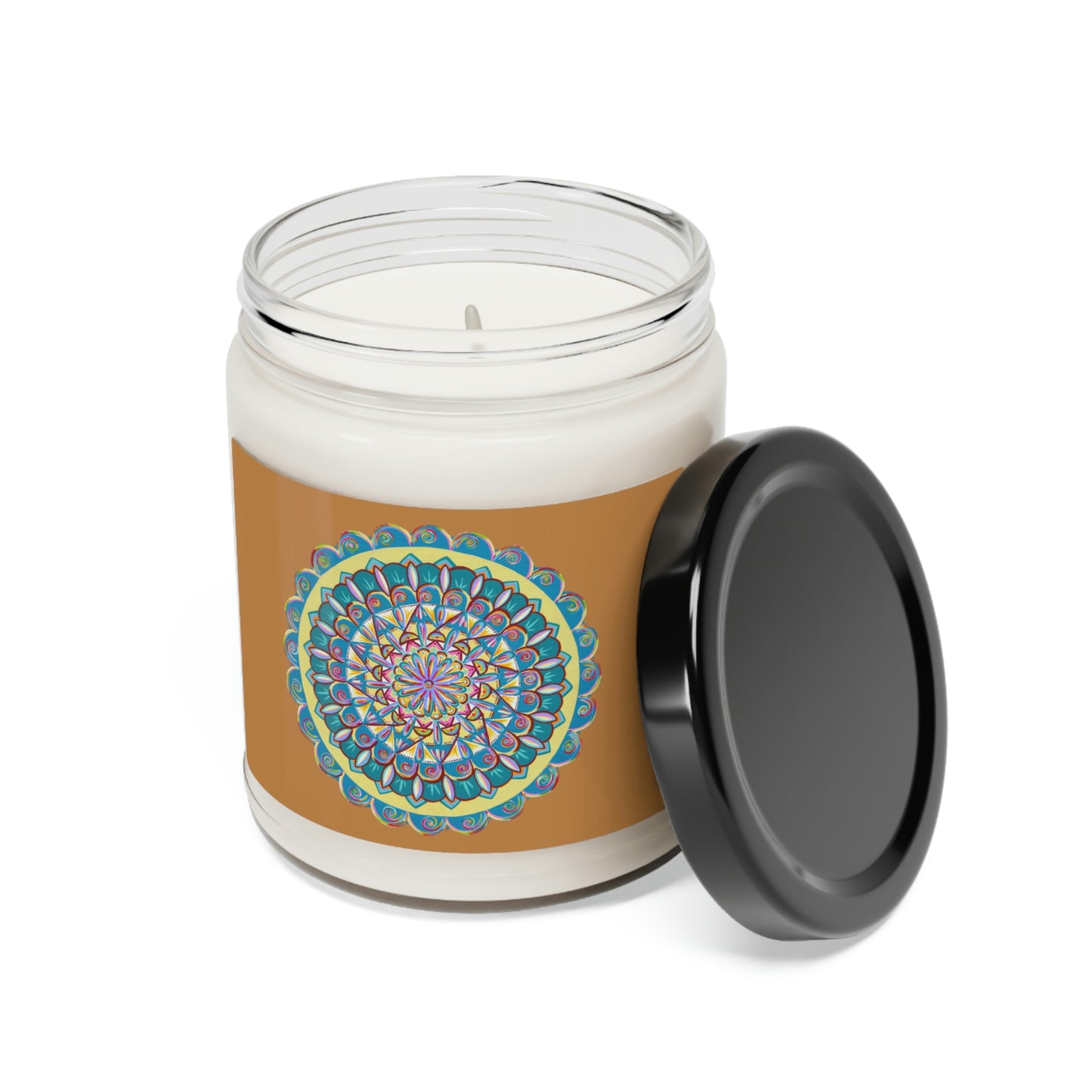 "Almandalayana" Scented Soy Candle - Blue Flame Array Home Decor