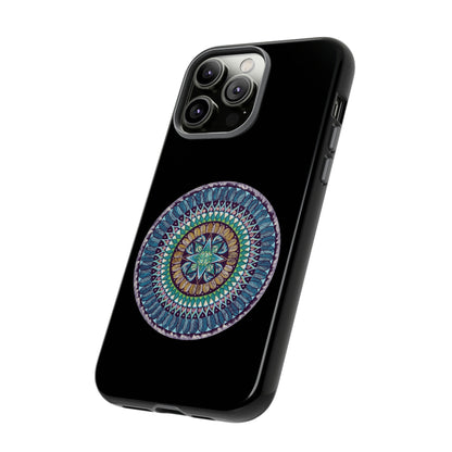 "AquilazurA Kryst'dala" Art Phone Armor - Blue Flame Array Phone Case