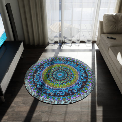 "Mandaquala" Mandala Rug