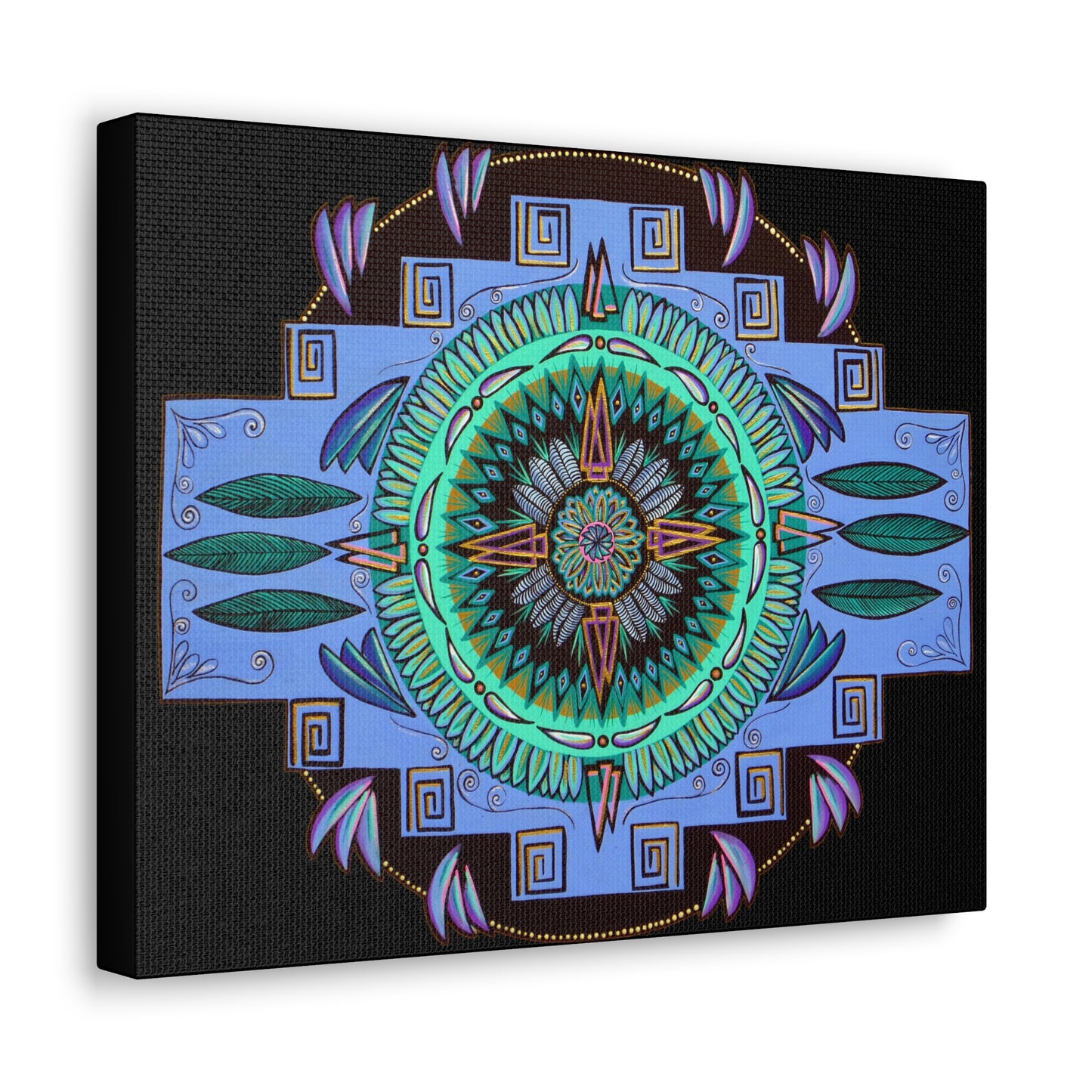 "Plumachakana" Canvas Gallery Wraps