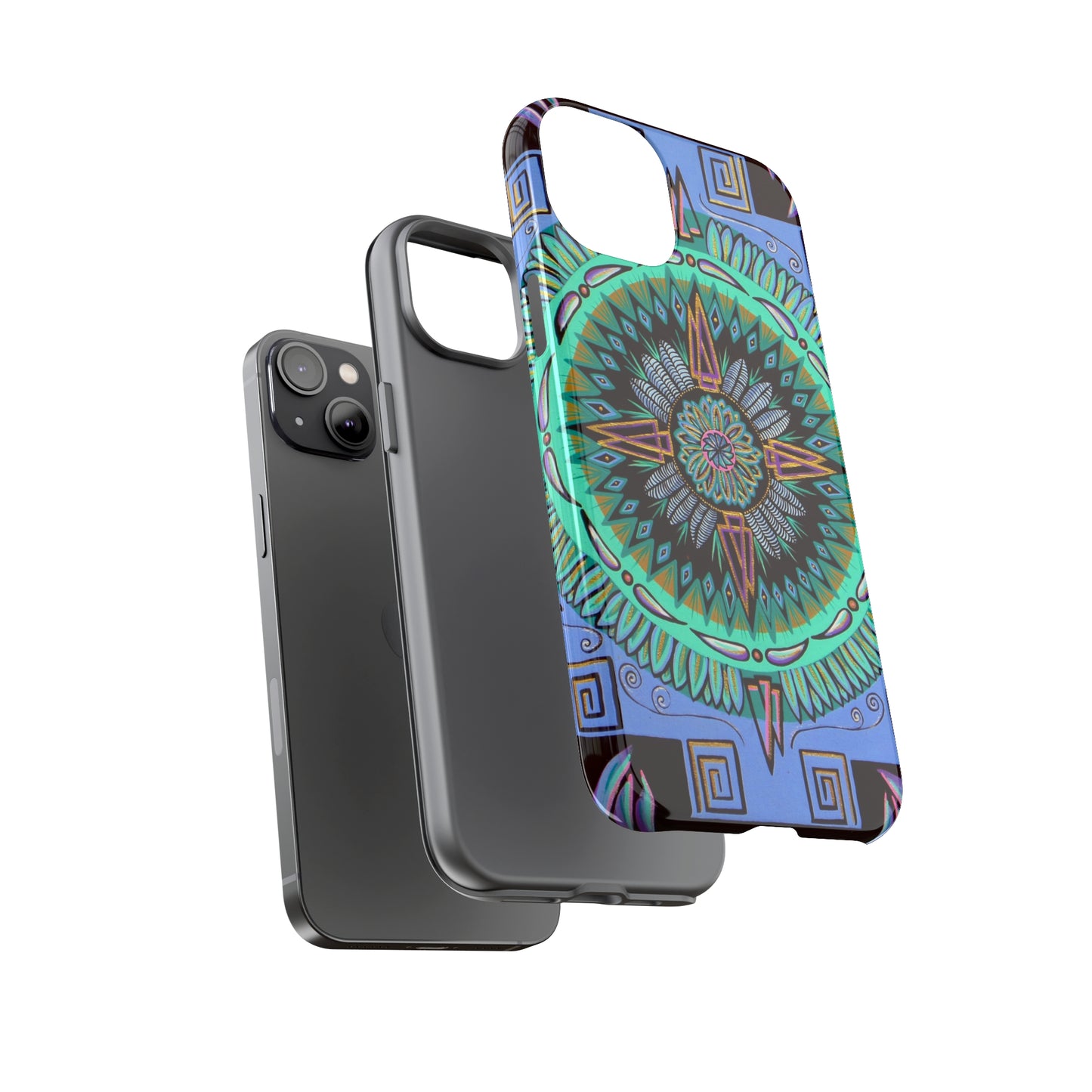 "Plumachakana" Art Phone Armor