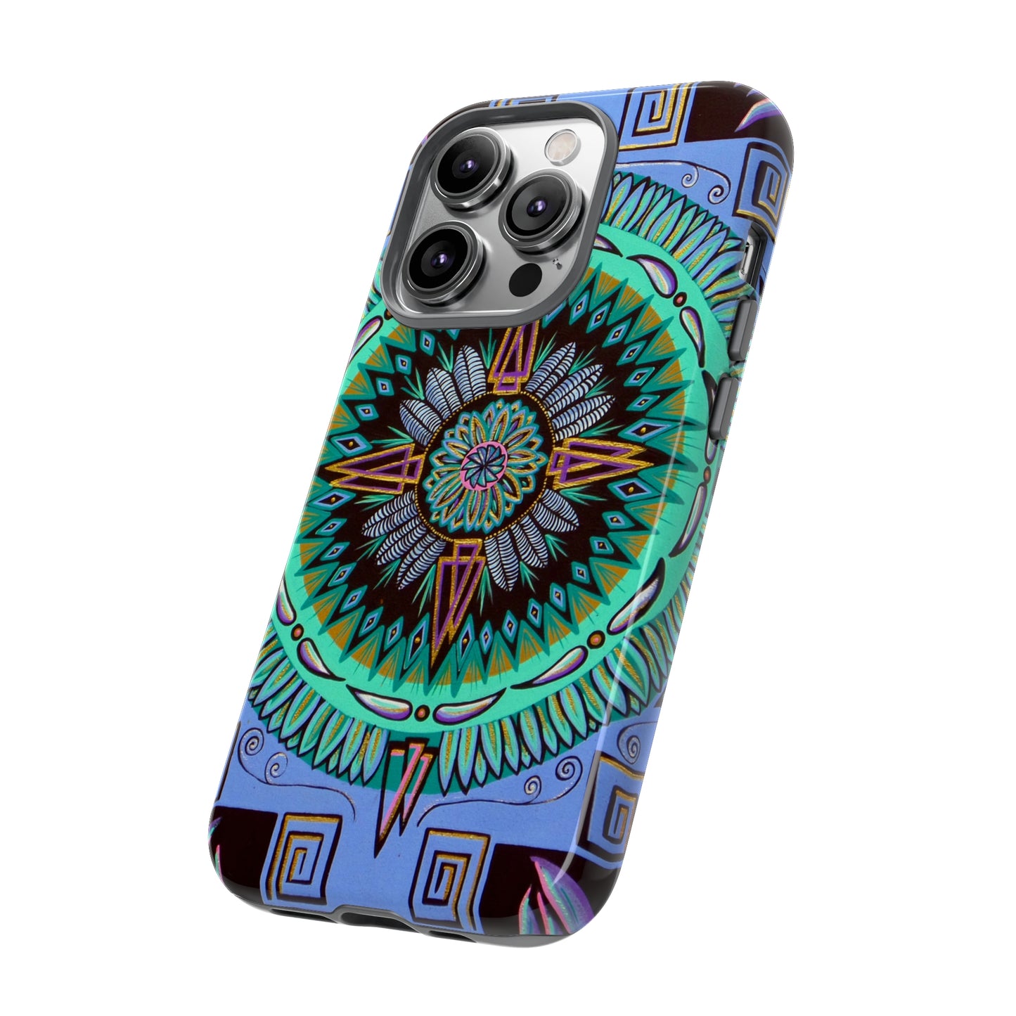 "Plumachakana" Art Phone Armor